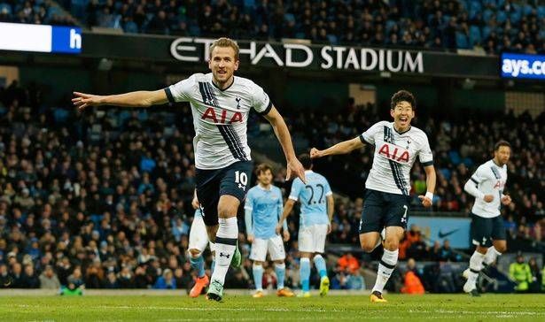 Kane Tottenham Manchester City