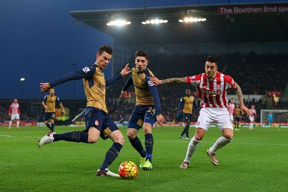 Laurent Koscielny Hector Bellerin