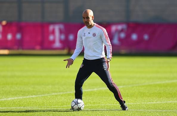 pep guardiola bayern munich debut season