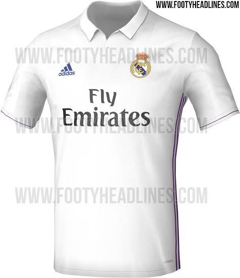Real Madrid 2016 17 Kit Leak