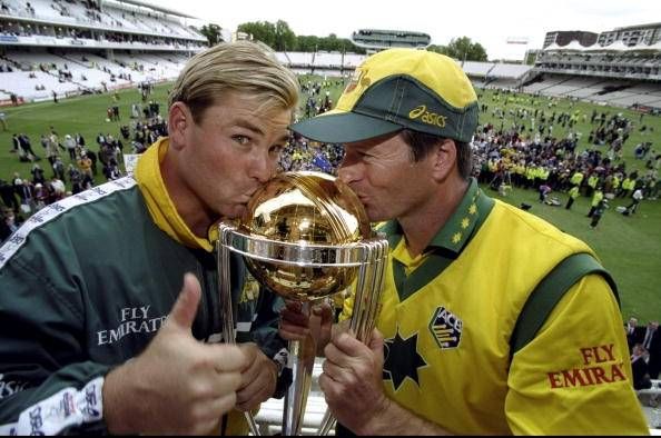 Shane Warne Steve Waugh