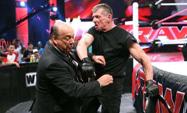 Paul Heyman and Vince McMahon