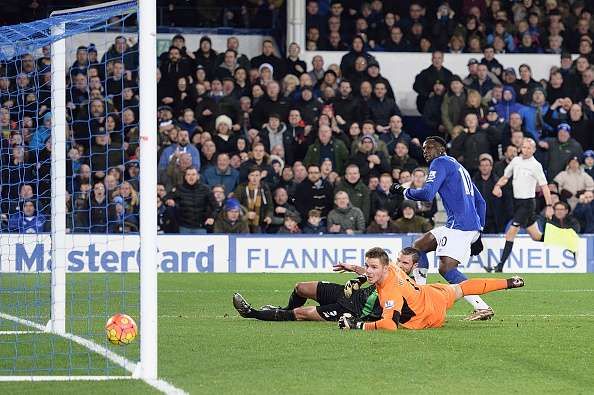 Everton goal Romelu Lukaku