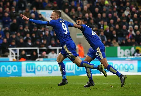 Jamie Vardy Riyad Mahrez