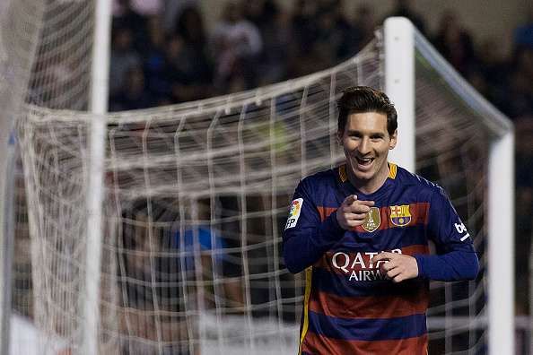 Lionel Messi smile