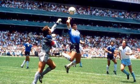 Diego Maradona Hand of God