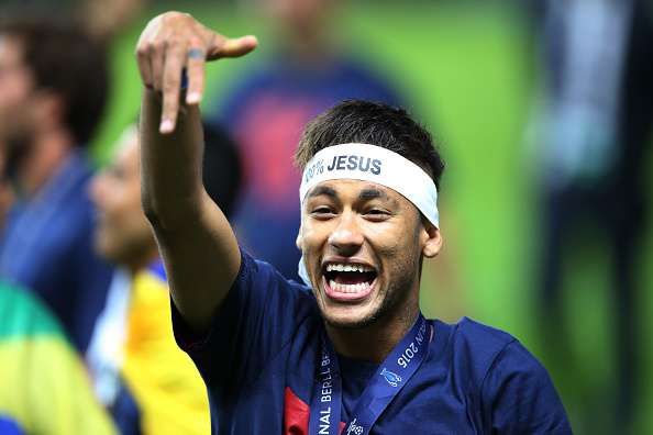 Neymar smile