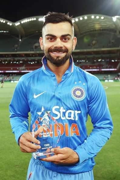 Virat Kohli Man of the Match Award