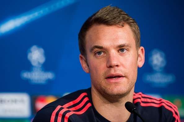 Manuel Neuer Bayern Munich Benfica Champions League