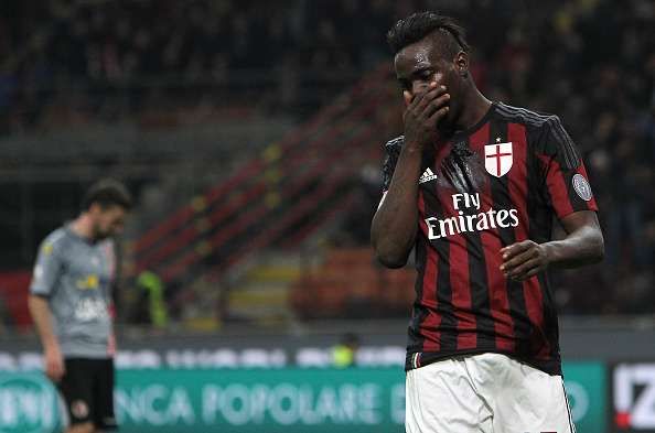 Mario Balotelli AC Milan fail