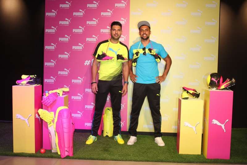 Yuvraj Singh and Robin Singh