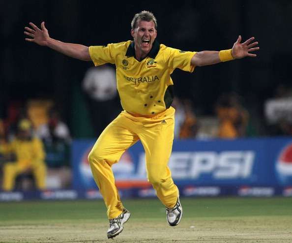 Brett Lee's searing pace made him a valuable asset to the Australian team.