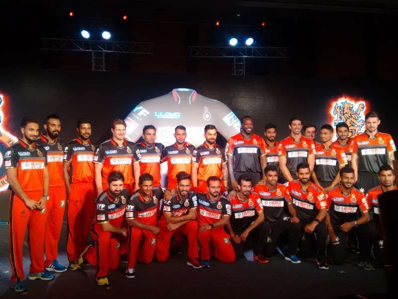 RCB 2016 kit launch