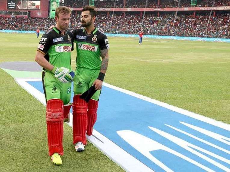 Virat Kohli AB de Villiers