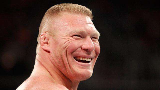 Image result for brock lesnar laughing