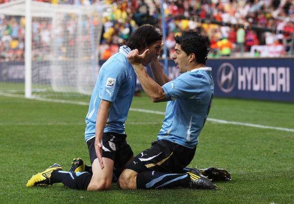 edinson cavani luis suarez