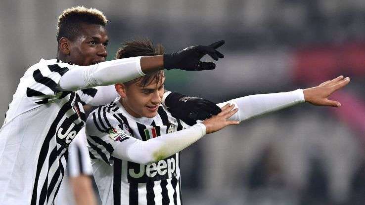 Paulo Dybala and Paul Pogba