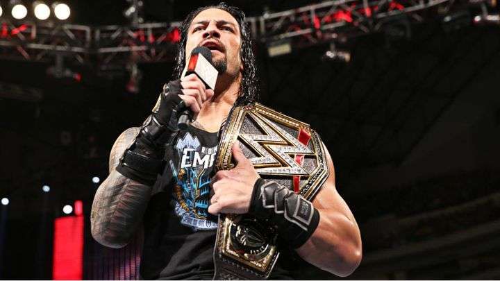 Roman Reigns was suspended for 30 days due to wellness policy violations
