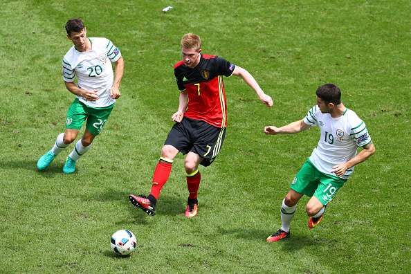 Kevin De Bruyne Belgium Republic of Ireland