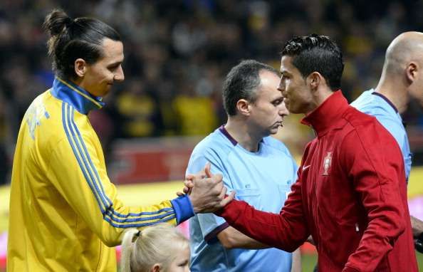 cristiano ronaldo zlatan ibrahimovic