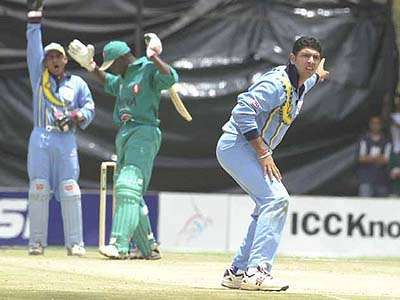 Yuvraj Singh bowled 4 overs in his debut against Kenya (Image Credits: EspnCricinfo)