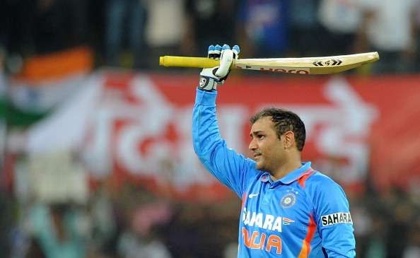 Sehwag’s epic 219 came as captain of the ODI team