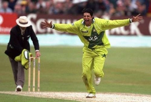 Wasim Akram has two hat-tricks which were within a week of each other