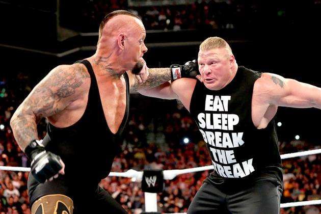 Lesnar had a huge impact on Taker’s career