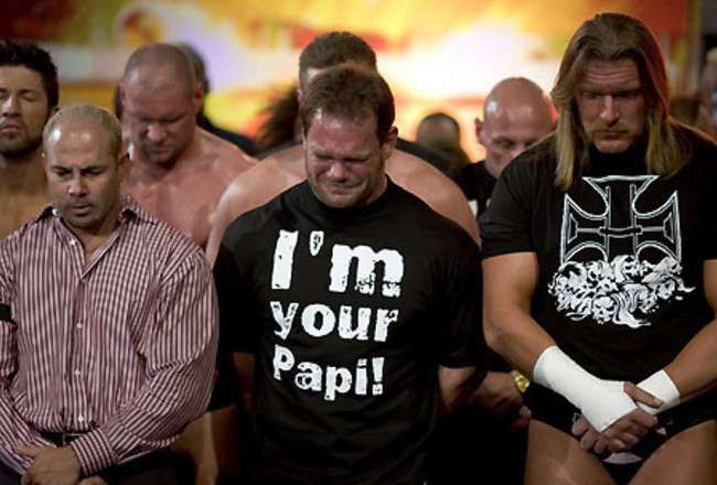 The pain was evident on the faces of the superstars.&nbsp;