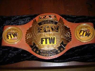 The FTW belt was the ugliest belt ECW ever produced