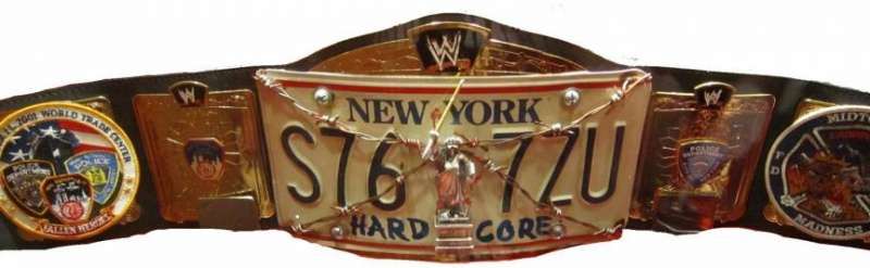 An unique, but absolutely terrible idea for a title belt