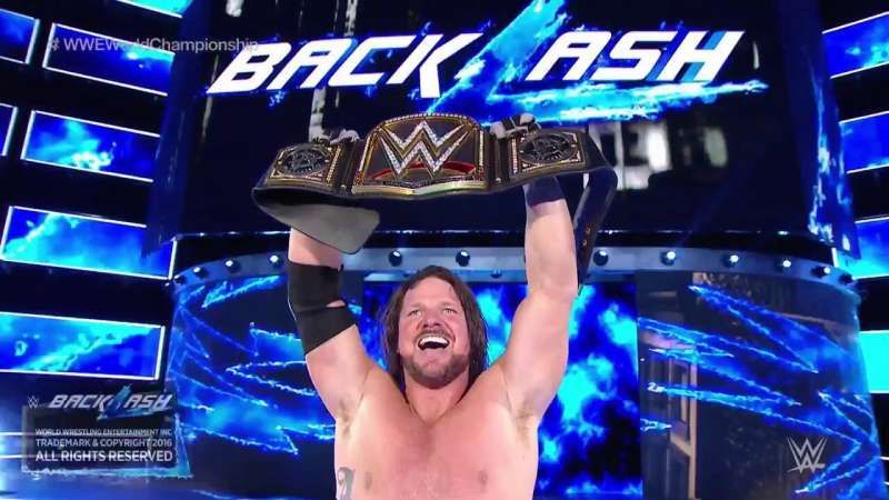 A.J. Styles became WWE Champion in just 231 days&Acirc;&nbsp;
