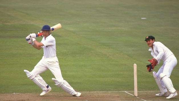 Gower’s elegant and perfectly timed strokeplay was a treat for the spectators