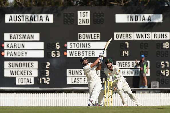 Manish Pandey vs Aus A