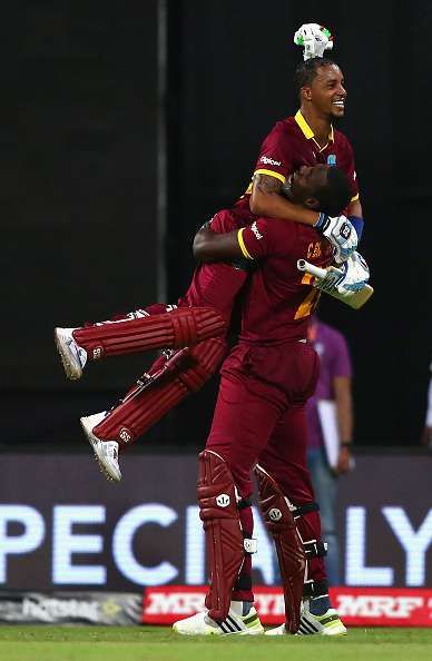 Lendl Simmons Carlos Brathwaite