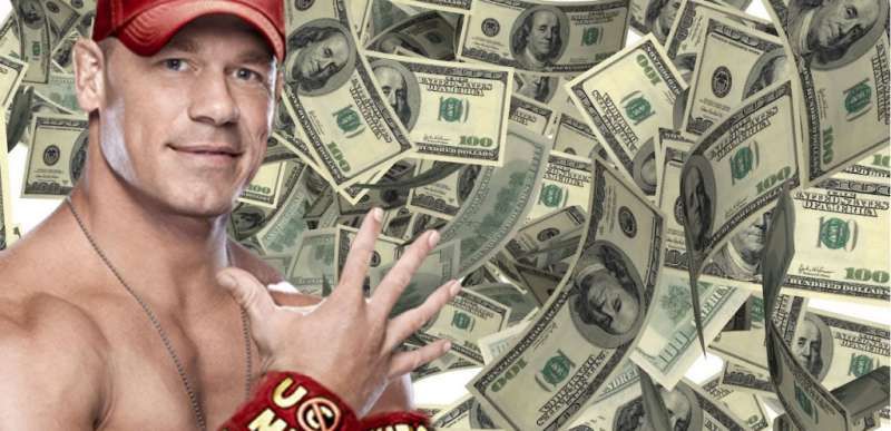 WWE Legend John Cena is one of the highest earners