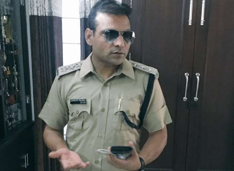 Joginder Sharma holds a DSP position in Haryana Police (Image Credit: Twitter)