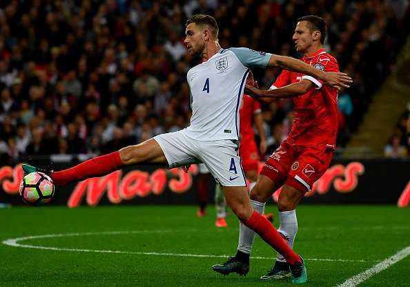 Jordan Henderson England Malta