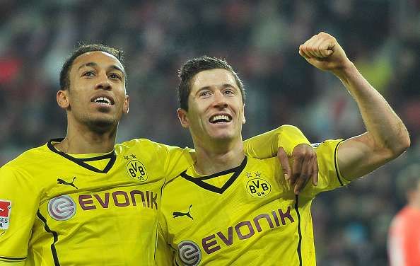 Robert Lewandowski Pierre Emerick Aubameyang