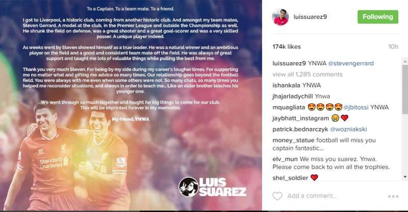 luis suarez insta