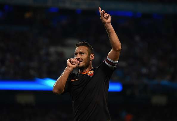 Totti is arguably football's biggest one-club man in the modern era