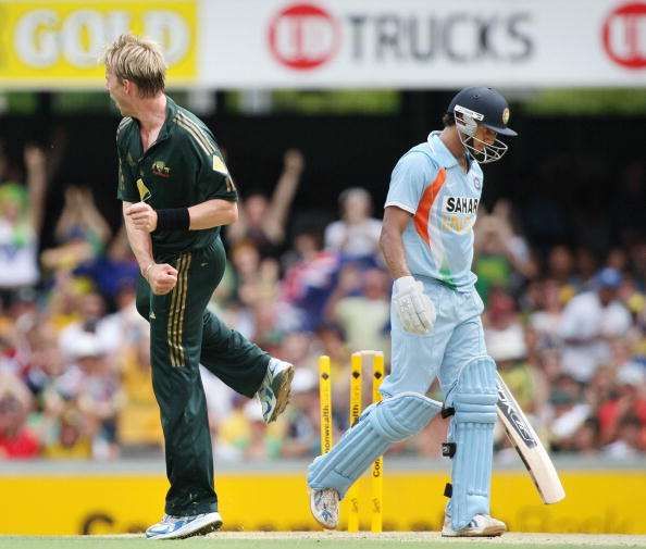 Manoj Tiwary was subjected to intense trial on his debut by Brett Lee.