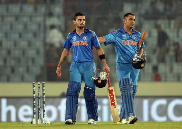 Kohli and Dhoni finished off the match