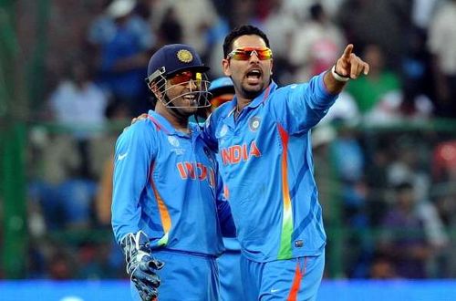 MS Dhoni and Yuvraj Singh