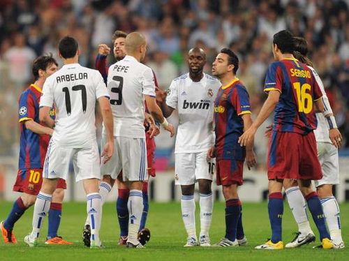 Pepe and Arbeloa have had a long-standing feud