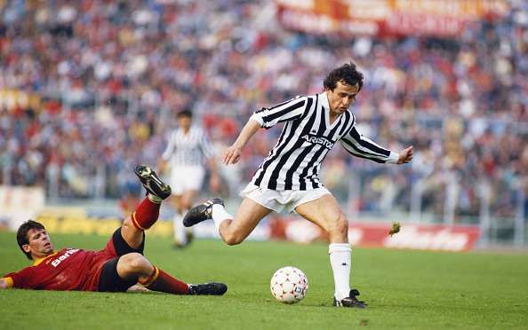 Platini was a midfield maestro for Juventus