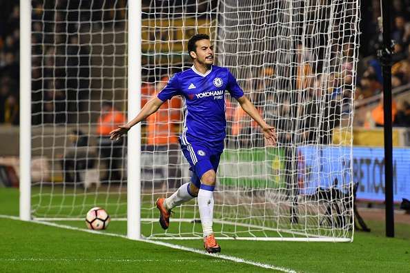 Pedro scored the vital opener for Chelsea