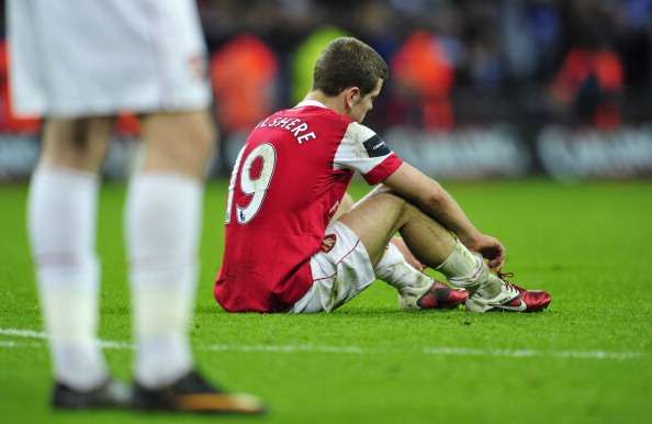 Jack Wilshere crying