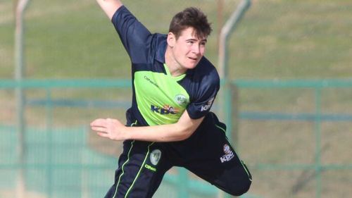 School-tied bowler pulls outÂ of T20 series in India (Image courtesy: Cricinfo)