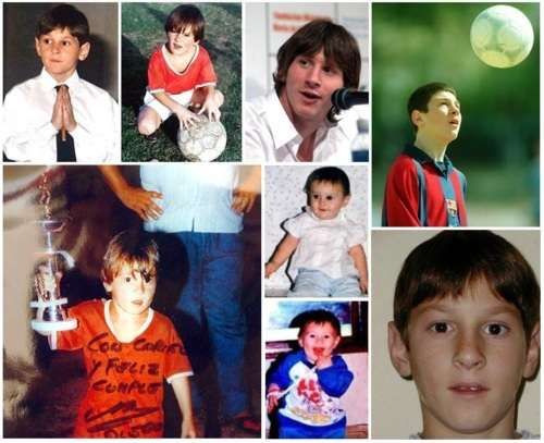 Lionel Messi young boy